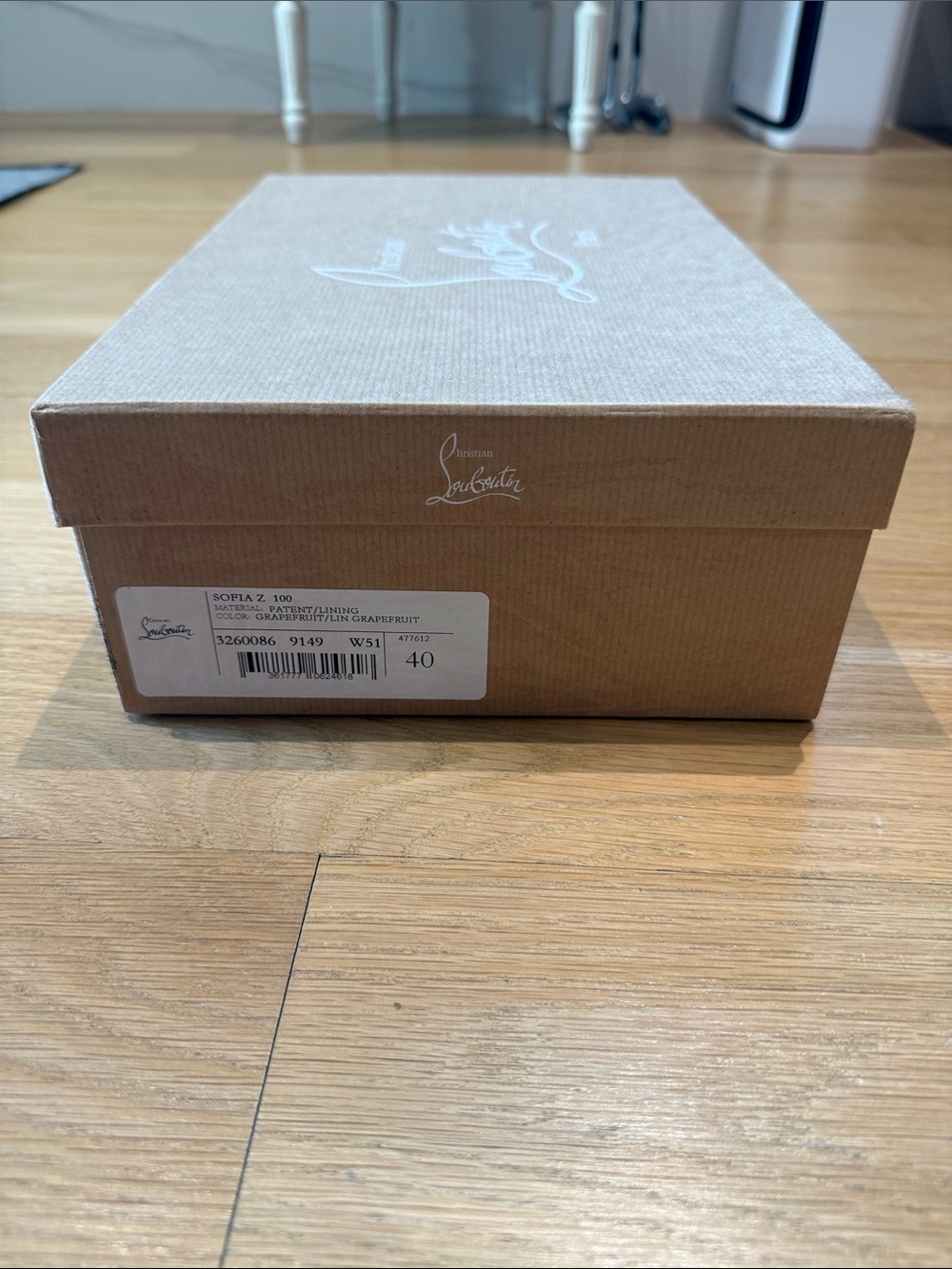 Christian Louboutin Beige Shoe Box! - Picture 4 of 6